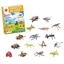 3D입체 곤충퍼즐세트(16종 98pcs)