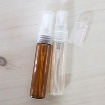 스윗바틀 향수공병, 10개, ③5ml 투명유리병/반투명흰색 캡