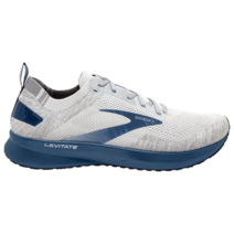브룩스 Levitate 4 - Mens - Grey/Oyster/Blue 237831