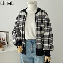 드넬 드넬 벌룬체크점퍼DJ03600A