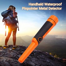 금속탐지기 핸드 헬드 Pinpointer 금속 탐지기 홀스터 사운드 및 라이트 진동 표시기가있는 완전 방수 수중 바