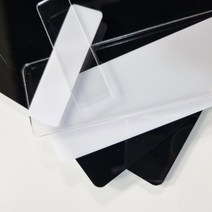 피노마켓 아크릴판 투명/백색/컬러 2T 3T 5T 8T 10T 재단 라운드 가공, 라운드A, 백색