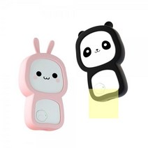 공기정화 휴대용 미니 음이온 목걸이 공기청정기, 1.토끼핑크