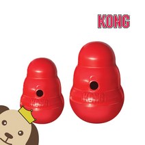 KONG 강아지 기능성 장난감 콩 워블러 S, 단품