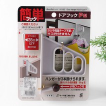 일본 사나다 도어옷걸이3단 P형 k-333 (파티션 옷걸이), ONE COLOR, 1개