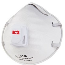 K2 세이프티 안면부 여과식 방진마스크 1급 KM-101