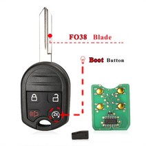 퓨전한복 저고리 개량Jingyuqin CWTWB1U793 키 433/315MHz ID63 for Ford Edge Escape 원정 탐색기 Flex Fu