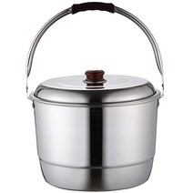 선학 국산 스텐27종 인덕션겸용 들통 찜솥, 선학 스텐 들통 20L