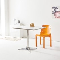 라플랜 카페 사각 테이블 600 800, 딥그린