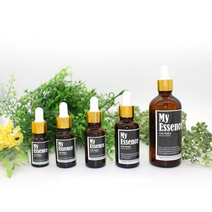 화장품용기 에센스병 갈색 오일병 DIY, 30ml