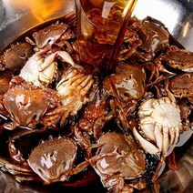 제주 한입 황게장 1통 1.5kg 간장게장 밥도둑 간장소스 당일제조 반찬, 2)제주한입황게장 2+1통
