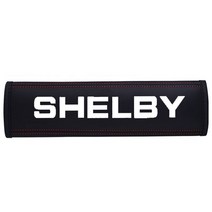 견고한 차량안전벨트가죽 자동차 안전 벨트 커버 어깨 보호 스트랩 패드 1 개 포드 셸비 자동차 인테리어, 01 Shelby