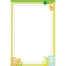 다니엘문구 상장용지 100매 250매 통합주문(A4사이즈)(인쇄 금상 금축 무지 어린이)(백색 황색))_)(주문인쇄가능_전화상담)150g 170g 180g 220g, 어린이상장용지(n040)연두원숭이_180g