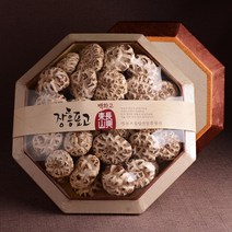 장흥 명품 참나무 표고버섯 백화고 흑화고 400g 600g 팔각 선물세트 산지직송, 장흥표고 백화고 500g 팔각포장