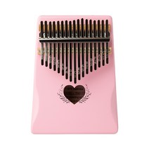 코린별 마호가니 칼림바 17 키 핑크 컬러 칼림바 엄지 피아노 손가락 sanza mbira 어린이를위한 고품질 솔리드 우드 바디 키보드 악기