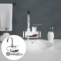전기온수기 온수기 순간온수 전기보일러 대용량 360 ° 전기 탱크리스 온수기 온수 물, 측면 샤워부스 포함
