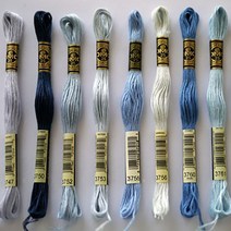 [원단쟁이] DMC자수실 면사(25번사) 8M (3747~3766) E28, 3750