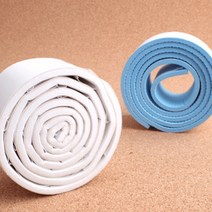 아기 벽 보호대 고무 안전 리브 모서리 부딪힘 방지 코너 어린이집 유아 유치원 잘라쓰는 용품, 색상, 화이트