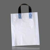 기타 바보사랑[니모키즈]검정손잡이 PE 비닐 쇼핑백 30X38cm 폭8cm 100매, 상세페이지 참조