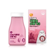 앙팡 츄어블 식물성 오메가3 1000mg x 80캡슐, 단품