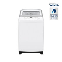 위니아 공기방울 세탁기 EWF15HDW 15kg 방문설치, 화이트