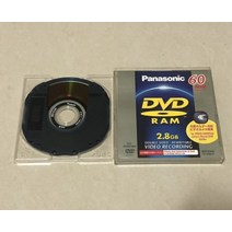 공씨디 공cd 공DVD 8Cm 미니 DVD RAM 디스크 2.8GB 60 분 양면 재기록 가능 캠코더 비디오 녹화 파나소닉, 한개옵션0