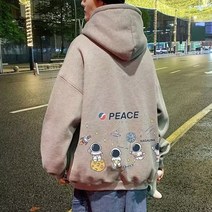 시즌마감 세일!! 오버핏 코크 피스 기모 후드티