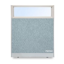 진웅파티션 PVC 45T 높이 1500 반유리 사무실파티션 파티션(부속별도), PW502