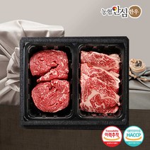 미소드림 농협안심한우 1등급 한우 알뜰세트, 단품