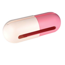 에이블루 파워캡슐 멀티탭 전선정리함 6구형 핑크, 2개