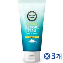 씨솔트 딥클렌징폼 200gx3개 클렌저 화장실용품 세안