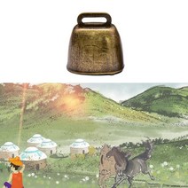 카우벨 레트로 방목 벨 프리미엄 시끄러운 벨 금속 암소 벨 개 말 양 가축 액세서리, 청동
