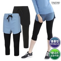 텐제로 [텐제로] 입문자 테니스복 스위트 7부 반바지레깅스 SSU2177WT