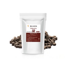 스페인산 NORTE 컴파운드 다크 초콜릿 청크칩 1kg, 2개