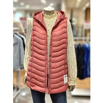 올리비아로렌 올리비아로렌1 겨울 라운드 덕다운 경량조끼 VOBKDWW9281 (P002204601)