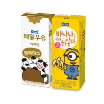 매일 커피우유 200ml 24팩 바나나는원래하얗다 190ml 24팩, 단품, 단품