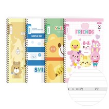 펜피아 초등노트 알림장 스프링노트 10권 2권, 스프링 1-6 알림장(공용) 2권