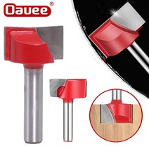 소형 탁상 밀링머신 서프파이프 선반가공 탁상바이스 밀링기 8mm 생크 청소 바닥 라우터 비트 직경 카바이드 커터 나무 도구 밀링 커터 목공 표면 대패, 32mm