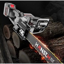 휴대용소형전기톱 벌목 공업용 리튬 배터리 목공용, 12인치(부티 10단배터리+체인2+가이드판1)