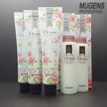뮤겐스 비지오 헤어칼라 염모제120g+산화제120ml, 1개, 11.3노랑빛황금색