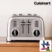 쿠진아트 메탈 클래식 4구 토스터 CPT-180KR+자석클립 / 4구토스터기 홈카페 간식메이커 샌드위치 토스트만들기 토스트 토스터기 토스트기 베이글 팝업토스터기, CPT-180PKKR(핑크)