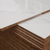 큐브프레임 두께18mm 호라이즌 코팅합판 파티클보드 LPM재단, 테두리:화이트애쉬