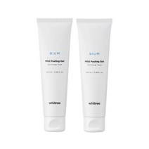 화이트리 비움 페이셜 마일드 필링젤 100ml / 셀룰로오스FREE 순한 고마쥐 얼굴각질제거, 2개