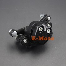 미니 모토 포켓 쵸퍼용 프론트 디스크 브레이크 캘리퍼 47CC 패드 포함 슈퍼 더트 고카트, 한개옵션0