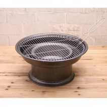 캠핑그릴 (대) 1EA BBQ 원형 바베큐그릴