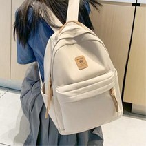 캐주얼 데일리 여자 중고생 백팩 천가방 여중생 신학기 선물 책가방 고등학생
