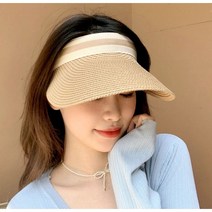 루디번니 라인썬캡 골프썬캡 선캡 라인선캡 라탄썬캡