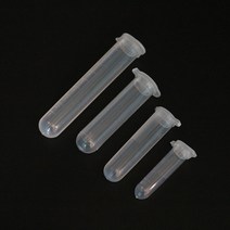 학교 실험실호환품 샘플 투명 마이크로 플라스틱 원심분리기 튜브 테스트 스냅 실험실호환기 뚜껑 10 개, 4ml