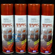 KCC 누구나 에어락 방청하도/녹방지/사비/철재용 스프레이 적갈색 420ml, 1개