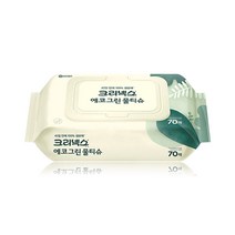 크리넥스 에코그린 물티슈 캡형 70매 (4입x6개) 총24팩